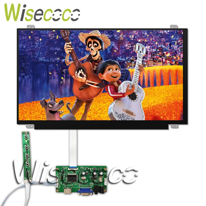 

15,6 дюймовый ЖК-экран 1080P 1920*1080 VGA edp 30-контактная плата драйвера для ноутбука Raspberry Pi 3 ЖК-дисплей