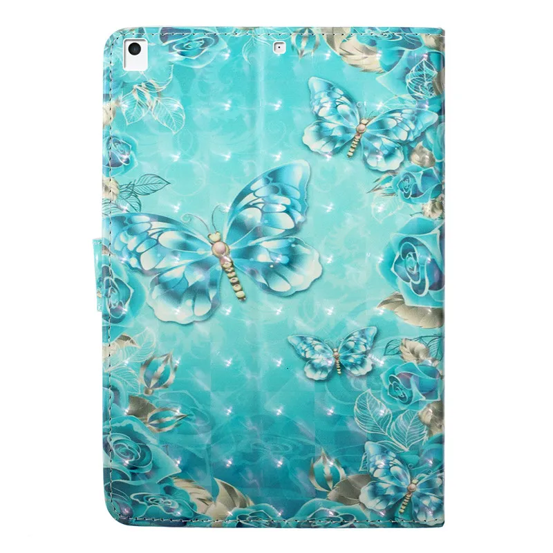 Wekays для Coque Apple, Ipad 9,7 мультфильм Единорог 3D Кожа Fundas чехол для Ipad 9,7 дюймов A1822 A1823 крышка чехол