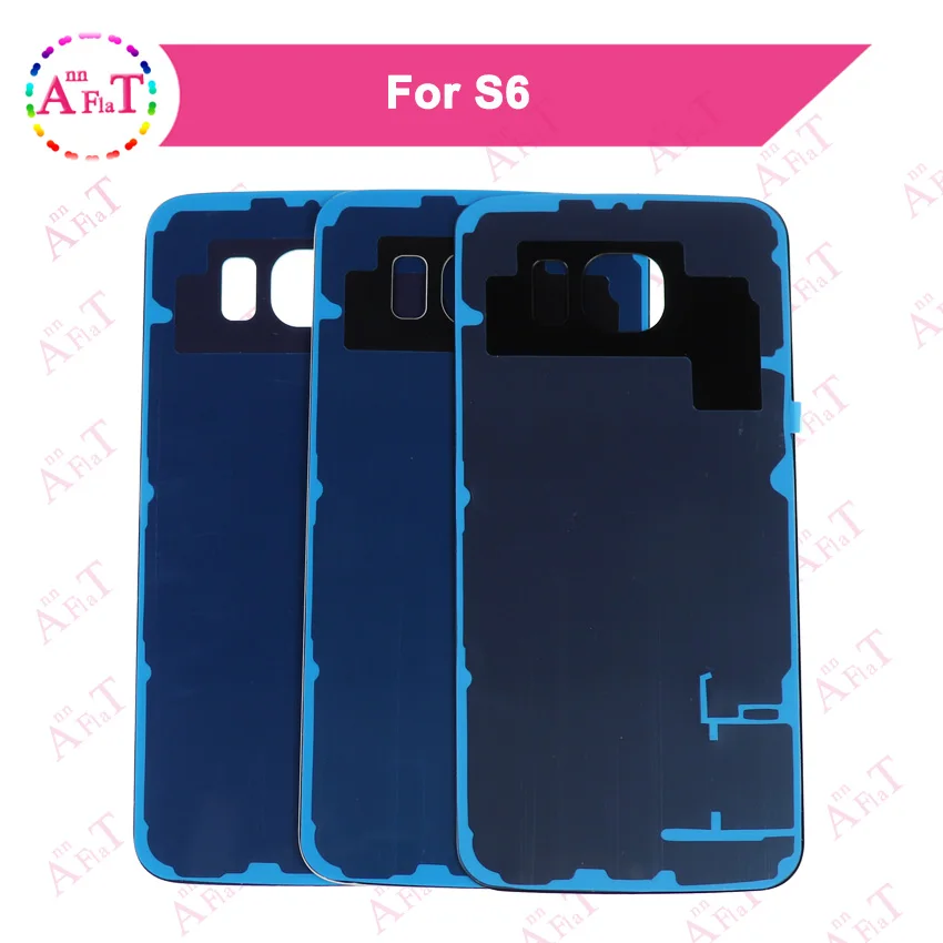 10 шт./лот Запасное стекло для Samsung Galaxy S6 S6edge G920F G925F крышка батареи Задняя Дверь