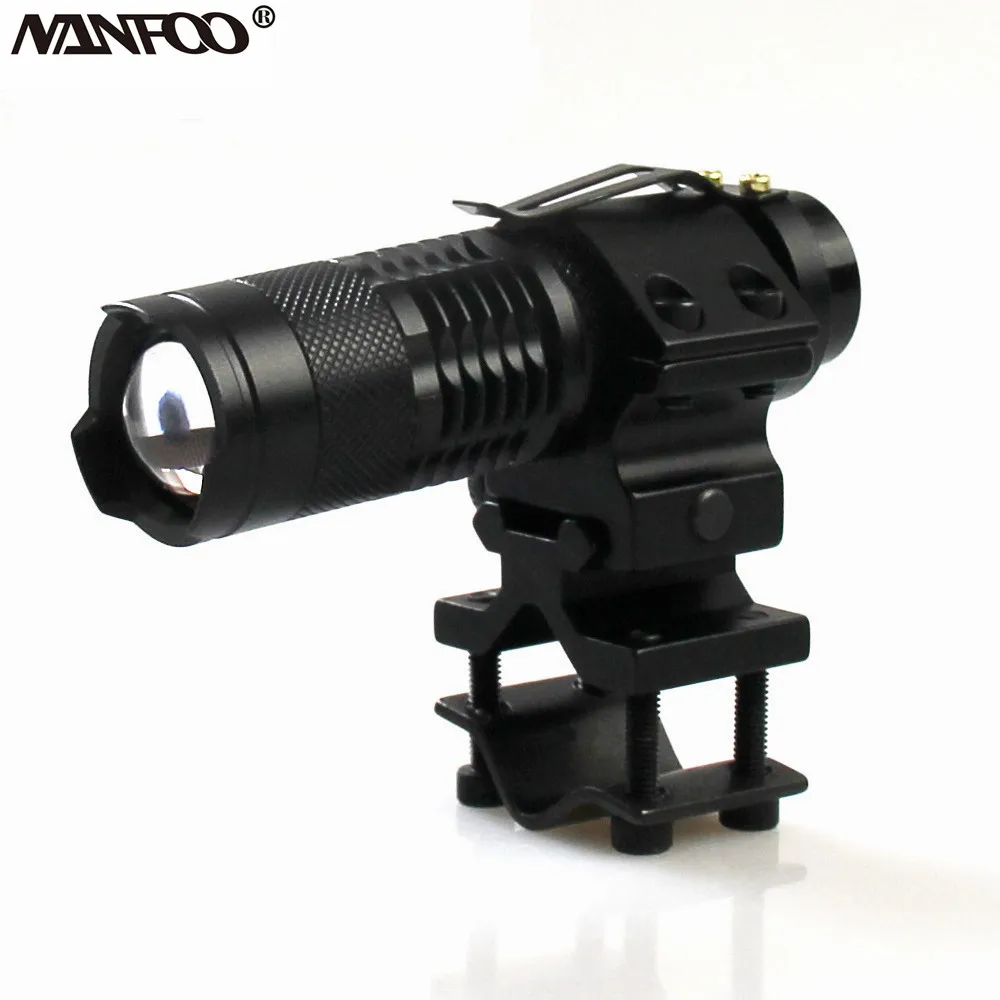 CREE Q5 450 люмен Cree светодиодный оружие Монтируется фонарь с приближением фонарик