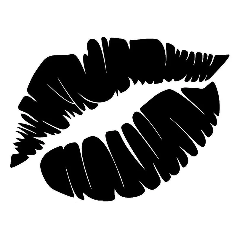 [WZH143] виниловая наклейка Kiss Marks украшение тела для мотоцикла автомобиля