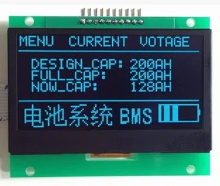 2 5 дюймовый 10 контактный синий модуль OLED SSD1309 Привод IC 4*64 SPI интерфейс 128 в|oled module|oled