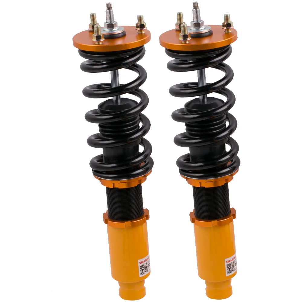 24 регулируемых демпфер Coilover Пружинные стойки Набор для Honda Accord 1990-1997 | Автомобили