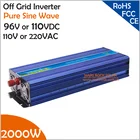Немодулированный Инвертор солнечной энергии, 2000 Вт, 96 В110 В постоянного тока в 110 В переменного тока220 В, немодулированный синусоидальный инвертор, импульсный инвертор мощностью 4000 Вт, Однофазный инвертор