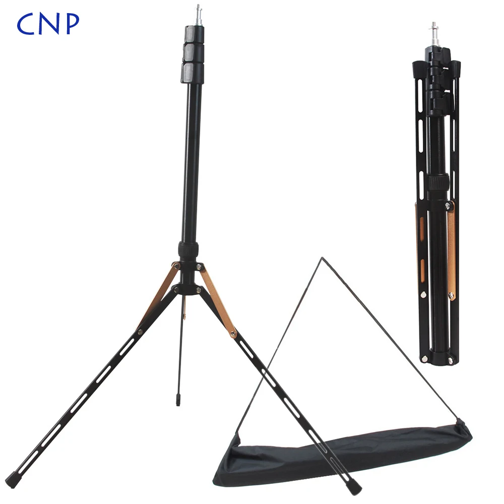 CNP CN-190 Золотой студийный легкий штатив Стенд 1/4 винт сумка головка софтбокс для