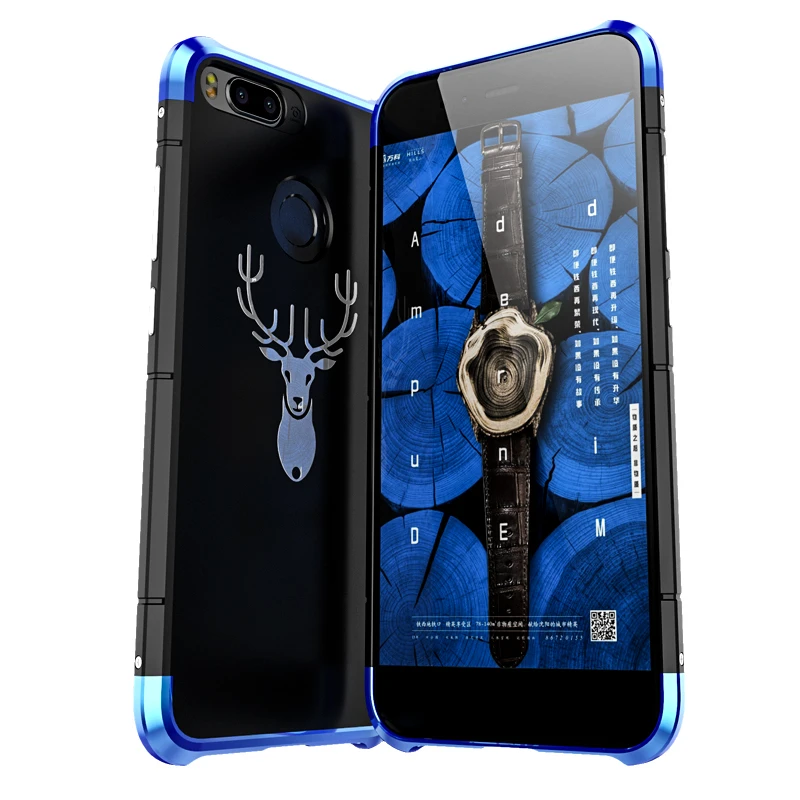 Чехол для Xiaomi mi 5x/mi A1 металлический алюминиевый ПК роскошный Капа Wapiti чехол