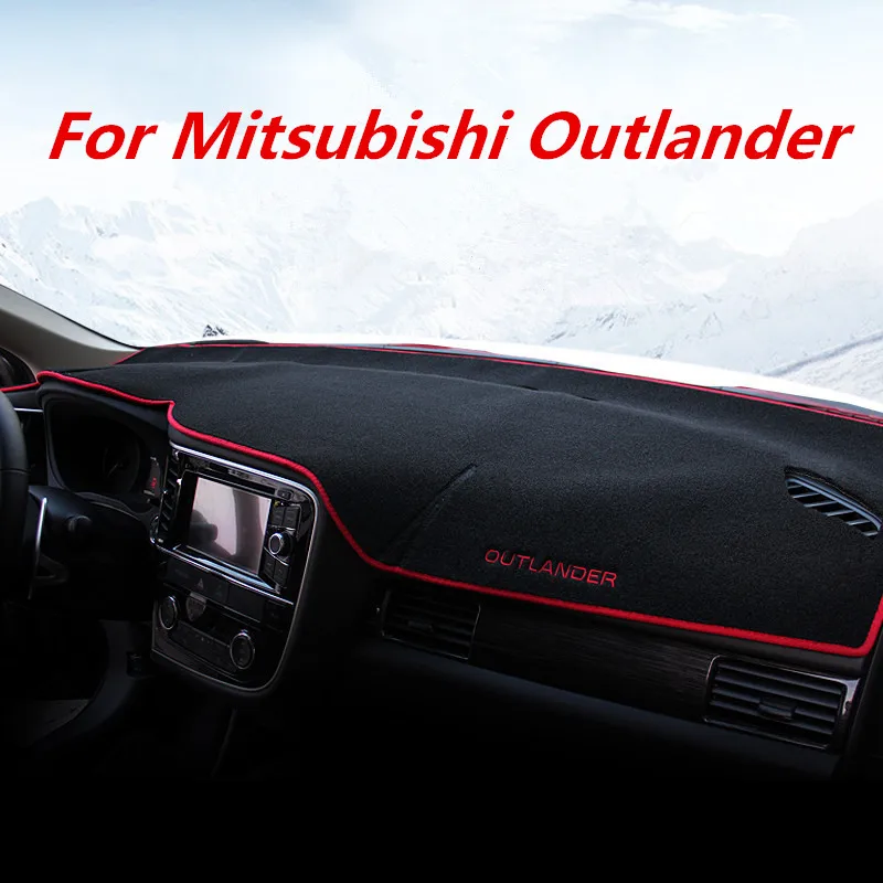 

For Mitsubishi Outlander 2013-2018 Automobile Instrument Panel Shading Pad Car Dashboard Avoid Light Pad Dark Mat