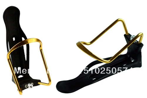 Hot sale New Cycling Bike Bicycle Gold Aluminum Adjustable Water Bottle Holder Cage |