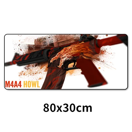034 Игровой коврик для мыши с клавиатурой CS GO, большой размер, асиимов AK47 M4A1 AWP CSGO, геймерский Коврик Для Мыши для ПК, компьютера, ноутбука, игровой мыши - Цвет: 034
