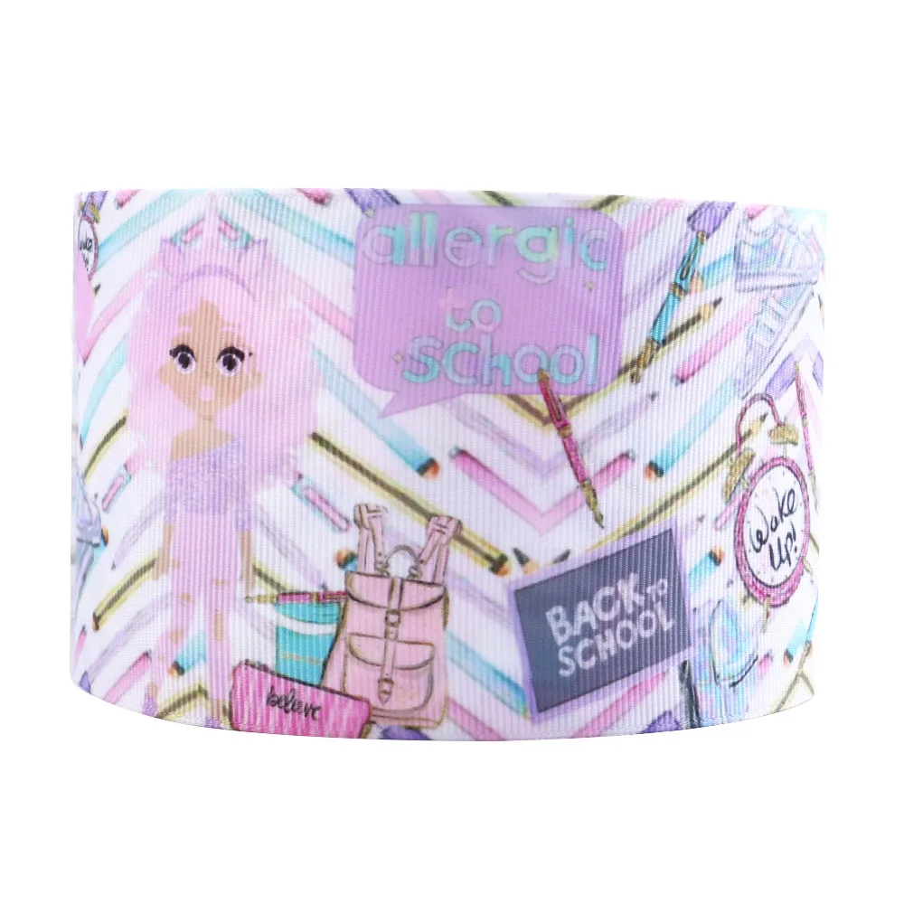 1065740001 Дэвид Энджи 3 ''75 мм back to school ABC карандаш корсажная лента, 5 метров, материалы для ручных поделок, 5Yc4014 - Цвет: 1065740001