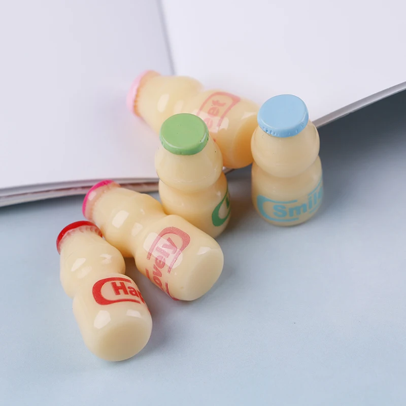 2 шт кукольный домик минеральный йогурт бутылка Миниатюрная игрушка кукольная