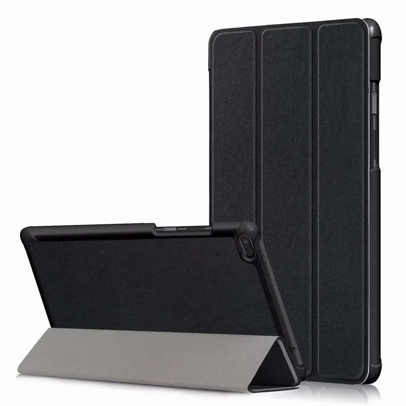 Black Тонкий магнитный складной чехол для lenovo Tab E8 8 дюймов TB-8304F1 TB 8304 из искусственной кожи чехол-подставка для lenovo E8 TB-8304F чехол - Цвет: Black
