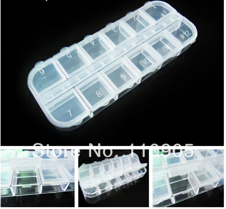 5 шт. пластиковые коробки для хранения чехлов | Красота и здоровье