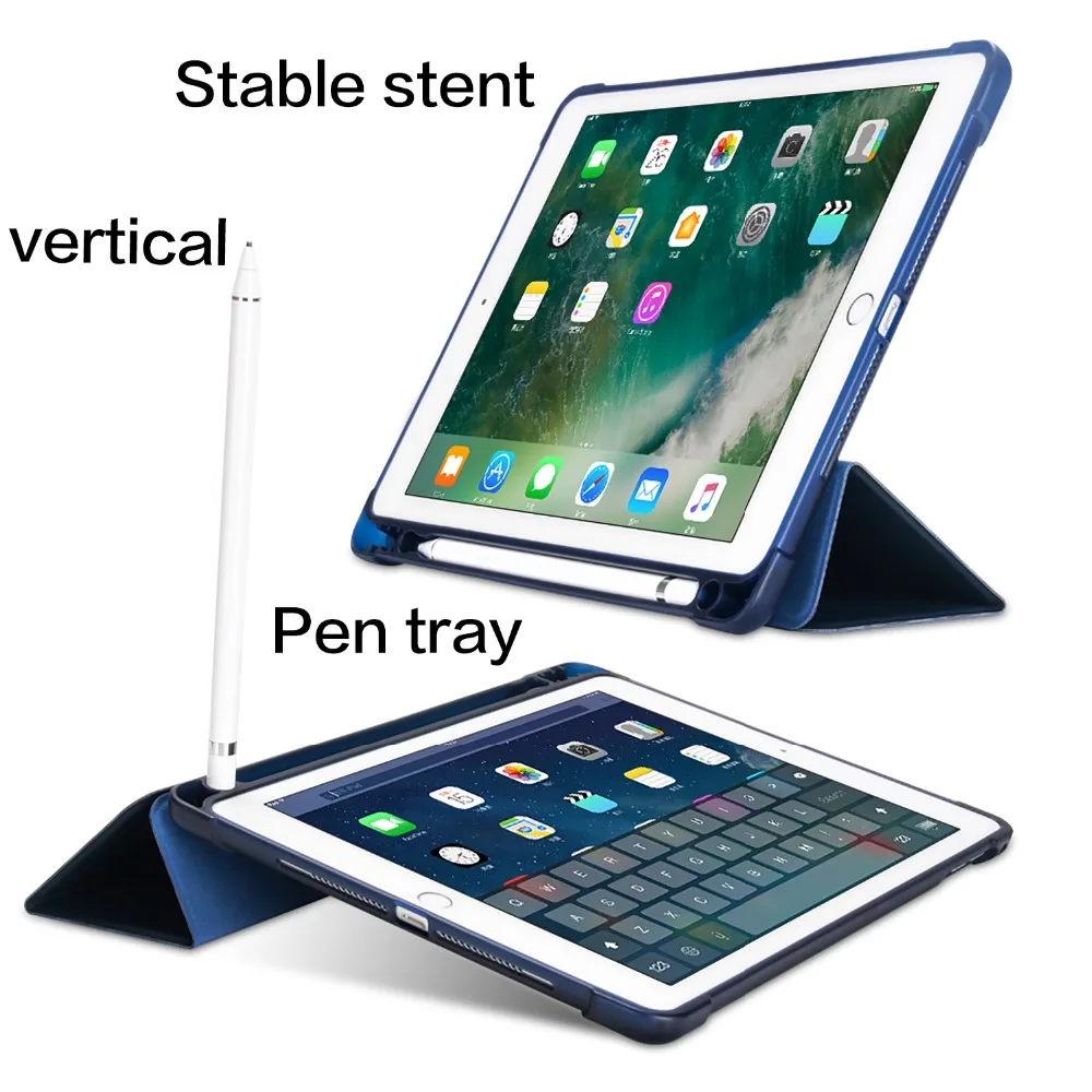 Для ipad Air 2013 выпуск модель A1474 A1475 A1476 чехол с держателем для карандашей тонкий