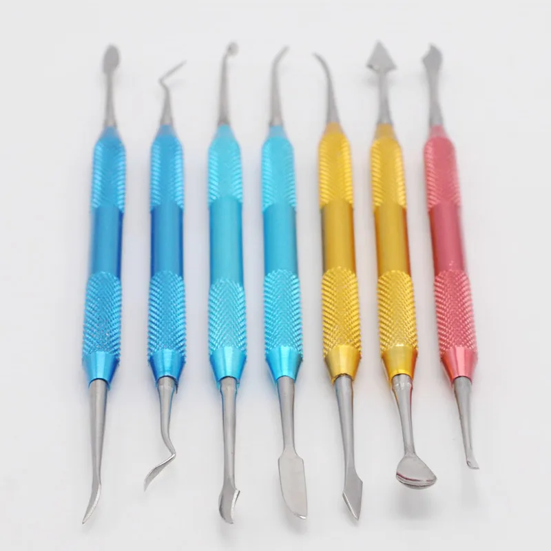 Стоматологическое лабораторное Нержавеющая сталь красочные восковая