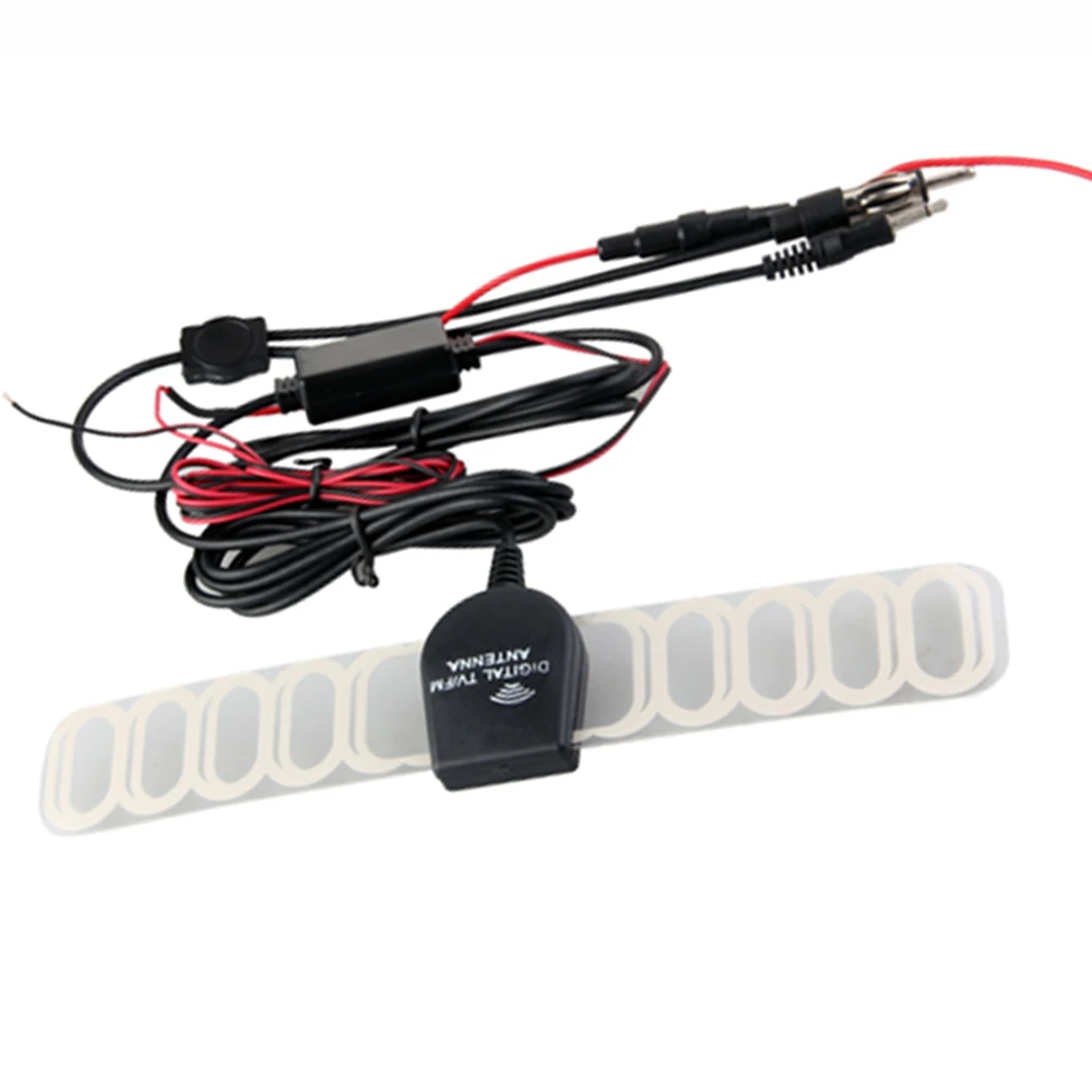 Усилитель сигнала автомобиля антенна DVB T AM FM радио ТВ усилитель Сигнала Антенна