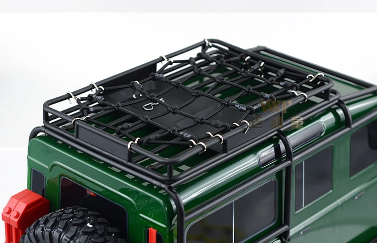 Gwolf 1:10 RC Rock Crawler монстр Трак для Axial SCX10 90046 Tamiya CC01 RC4WD D90 D110 Trax эластичная багажная
