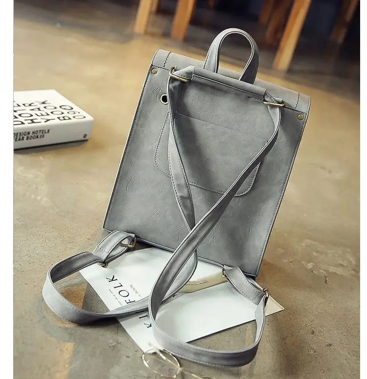 Модные женские туфли кожаный рюкзак женский сумка с цветочным узором дамы Softback