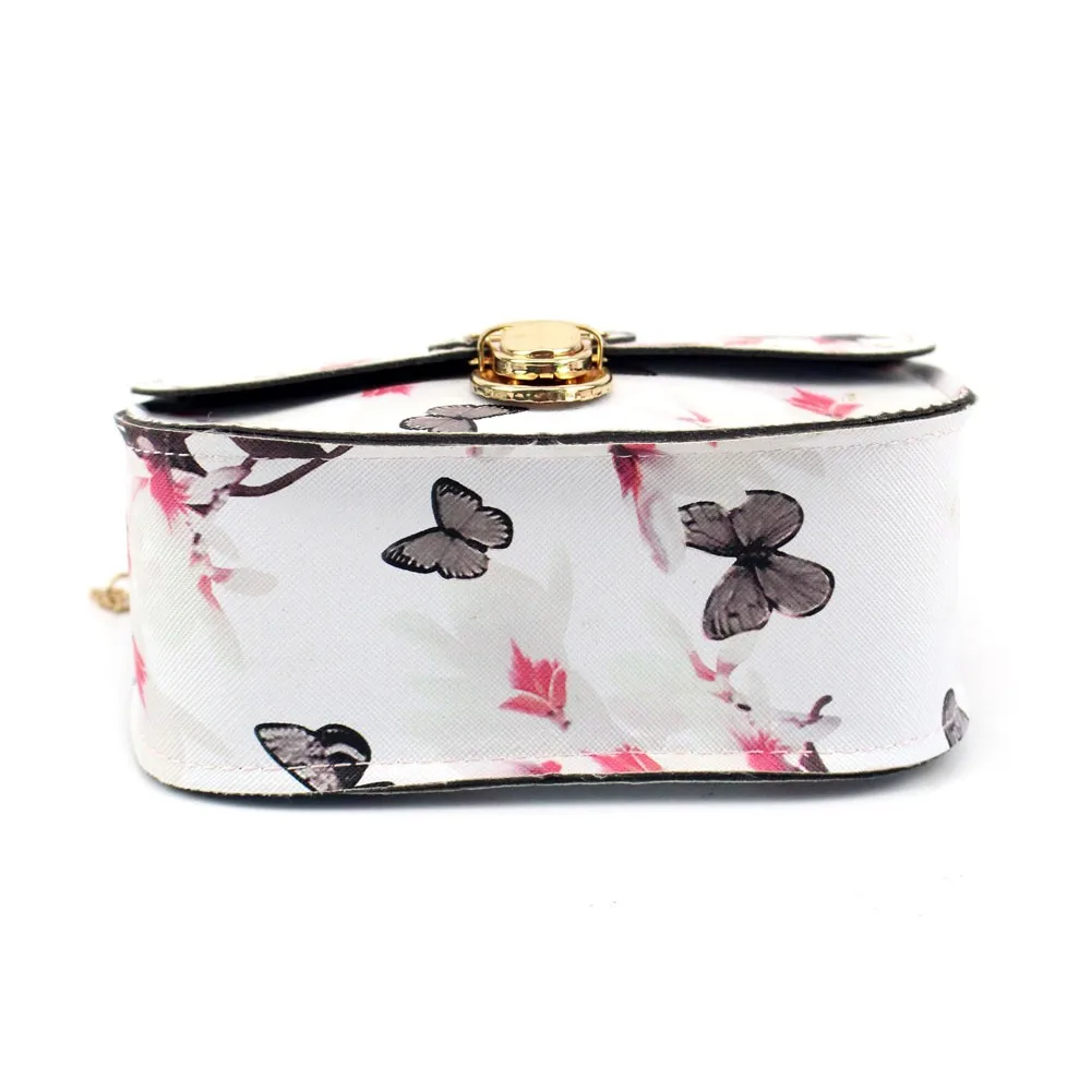 

Shoulder Messenger Bags Crossbody Bags For Women Butterfly Flower Printing Handbag Shoulder Bag Tote Messenger Bag