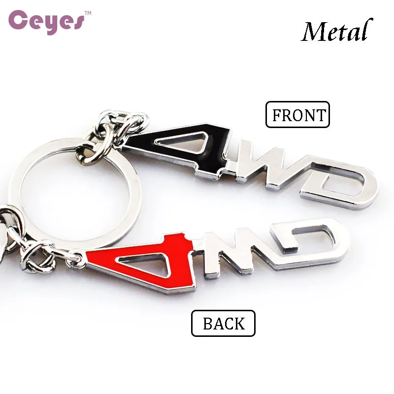 3D автомобильный Стайлинг эмблемы металлический брелок для стайлинга автомобиля