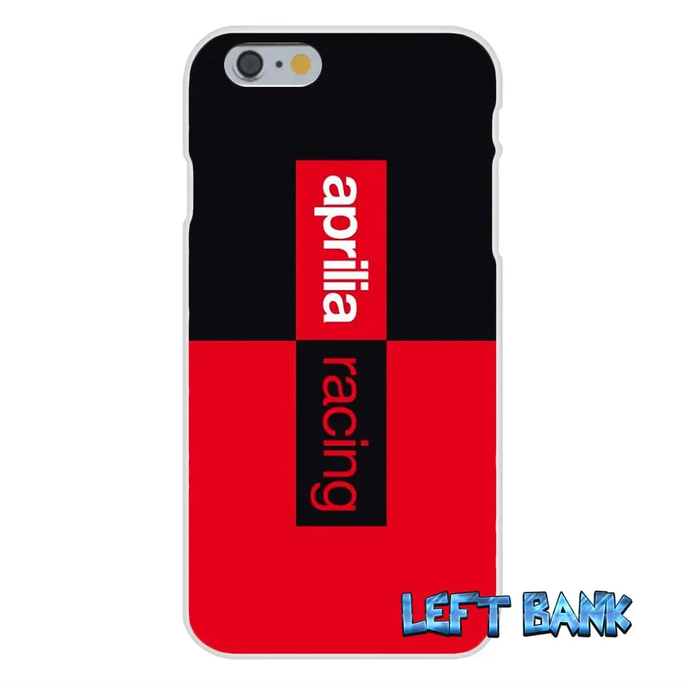 Для Aprilia Racing Logo удивительный мягкий Силиконовый ТПУ Прозрачный чехол для iPhone 4 4S 5