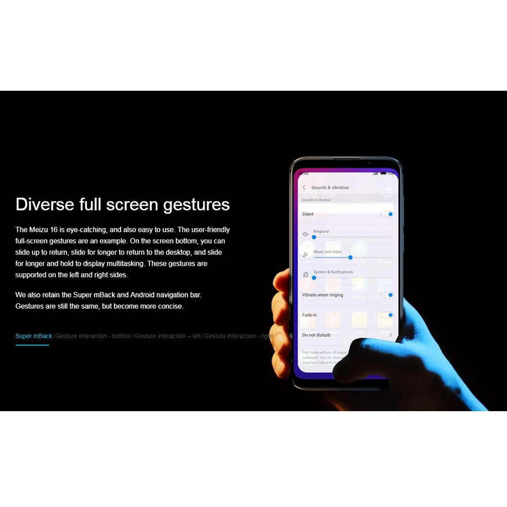 Мобильный телефон Meizu 16x с глобальной прошивкой, Meizu 16, 6 дюймов, Восьмиядерный процессор Snapdragon 710, 6 ГБ, 64 ГБ/128 ГБ, Android, 20 МП, отпечаток пальца, 4G, телефон