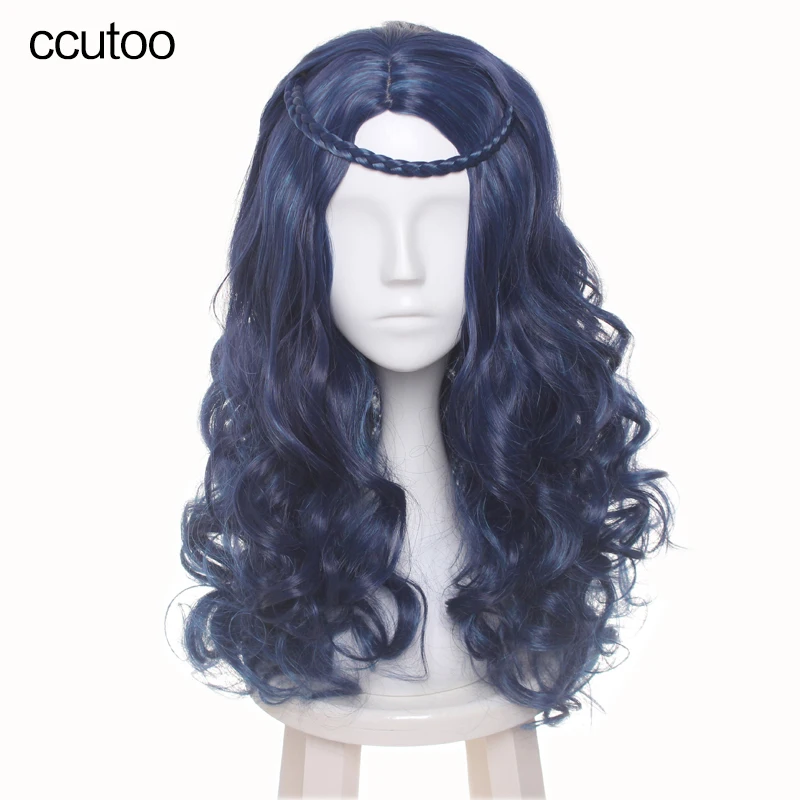 Long Wavy Synthetic Hair Cosplay Full Wig Heat Resistance Fiber