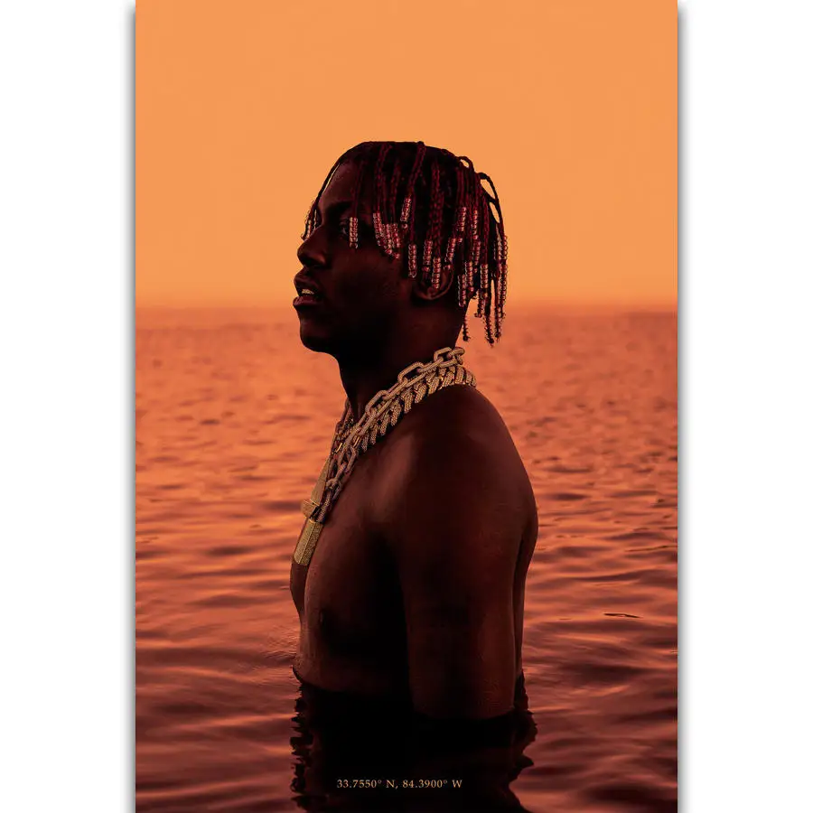 Альбом S299 с обложкой Lil Boat 2 Yachty Rap Singer Rapper настенная живопись печать на шелковом