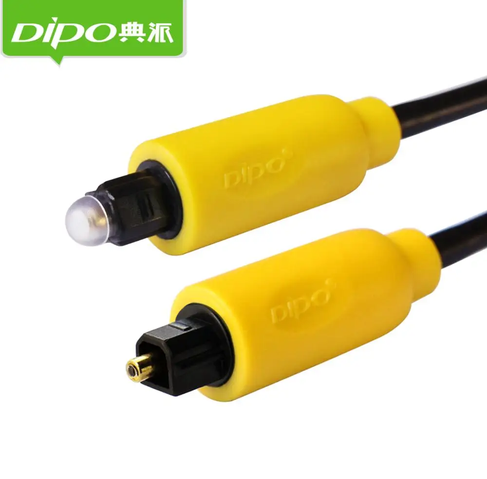 DIPO 1 8 m 5.9FT S/PDIF цифровой аудио кабель оптический Toslink HIFI 5 ТВ усилитель|digital audio