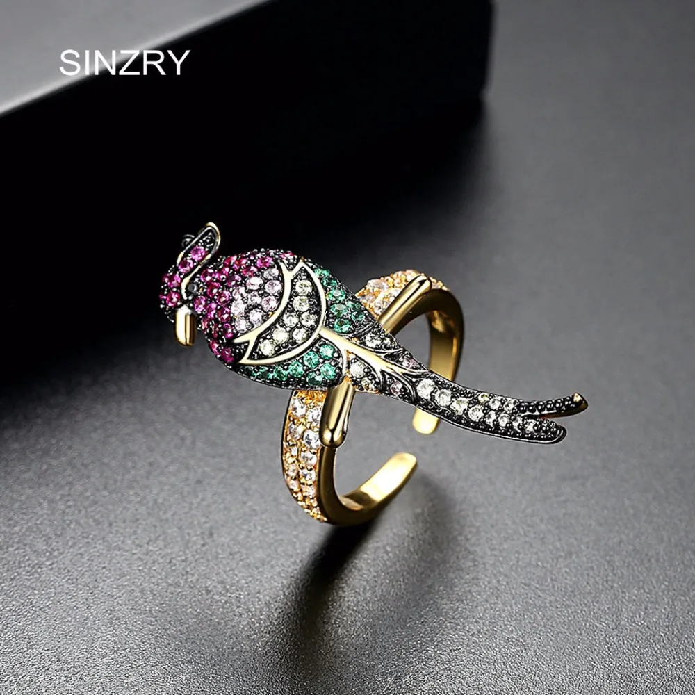 SINZRY новые массивные ювелирные изделия Красочные кубические циркониевые