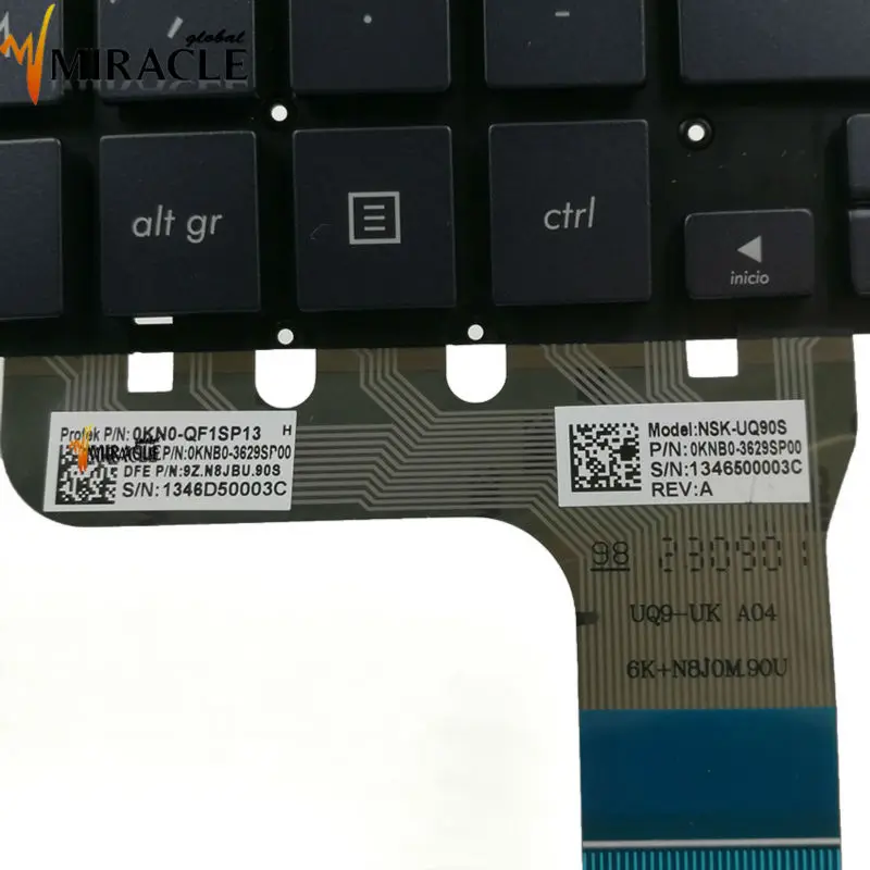 Клавиатура для ноутбука Asus Zenbook UX303 UX303LA UX303LN UX302L UX302LA UX302LG SP темно синяя|keyboard for