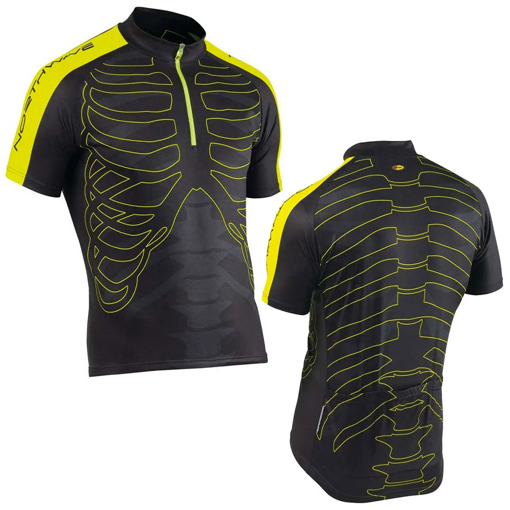 Мужская велосипедная майка NW быстросохнущая Джерси с коротким рукавом для
