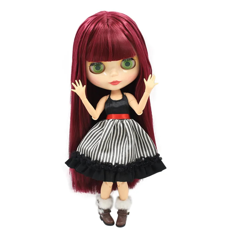 

ICY DBS Blyth Doll Series No.260BL2361 Fuchsia hair white skin 1/6 BJD