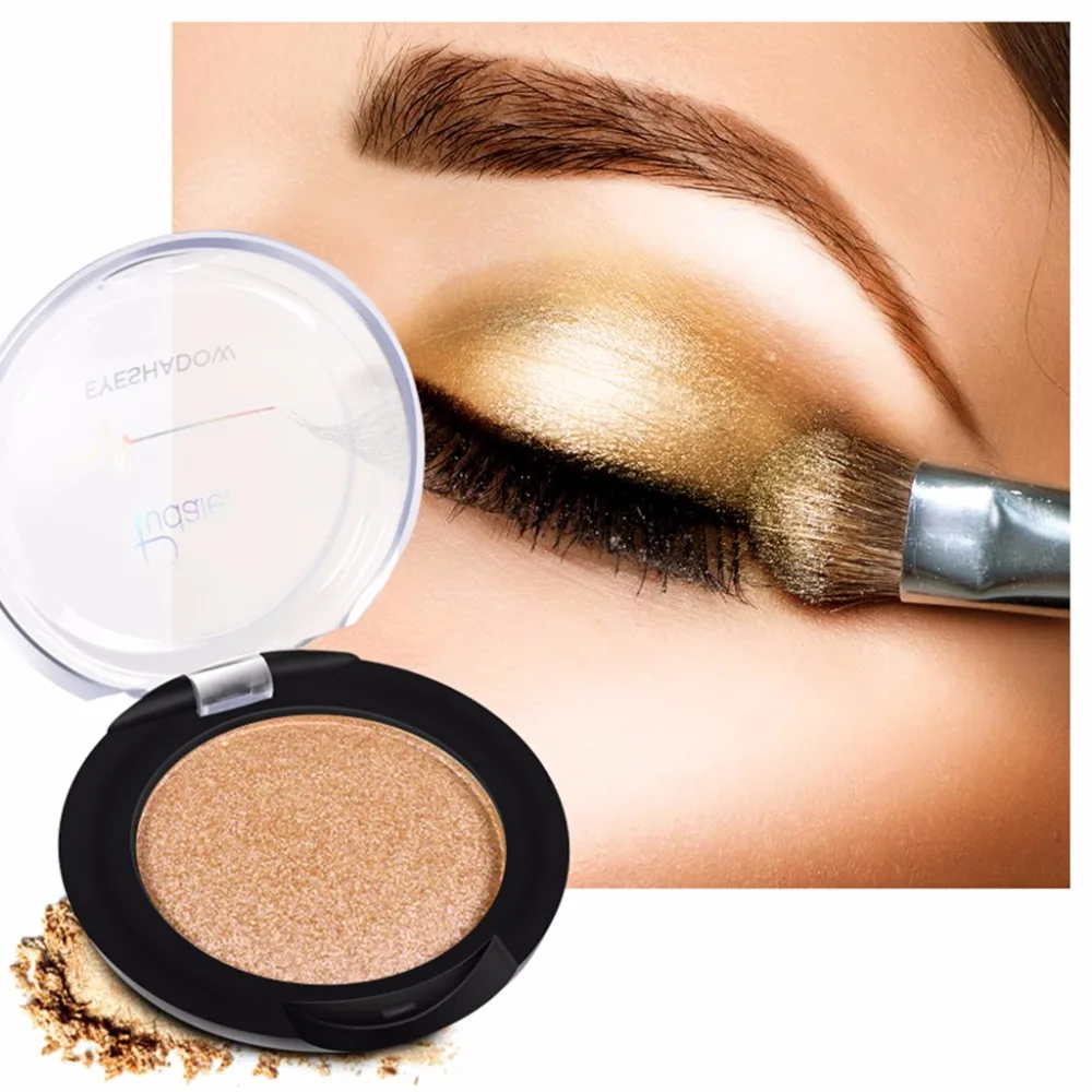 Pudaier Glitter Eyeshadow Shimmer Highlight Loose Powder Female Makeup Cosmetics |