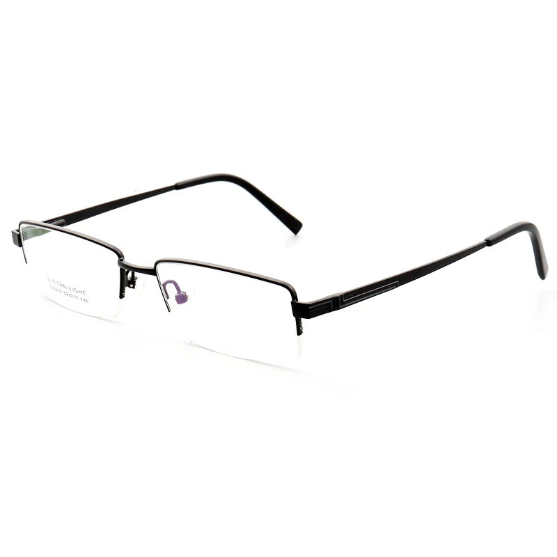 

Sunny wholesale Half rim new foreign trade SquareMen metal Business optical glasses frame female Eyeglasses