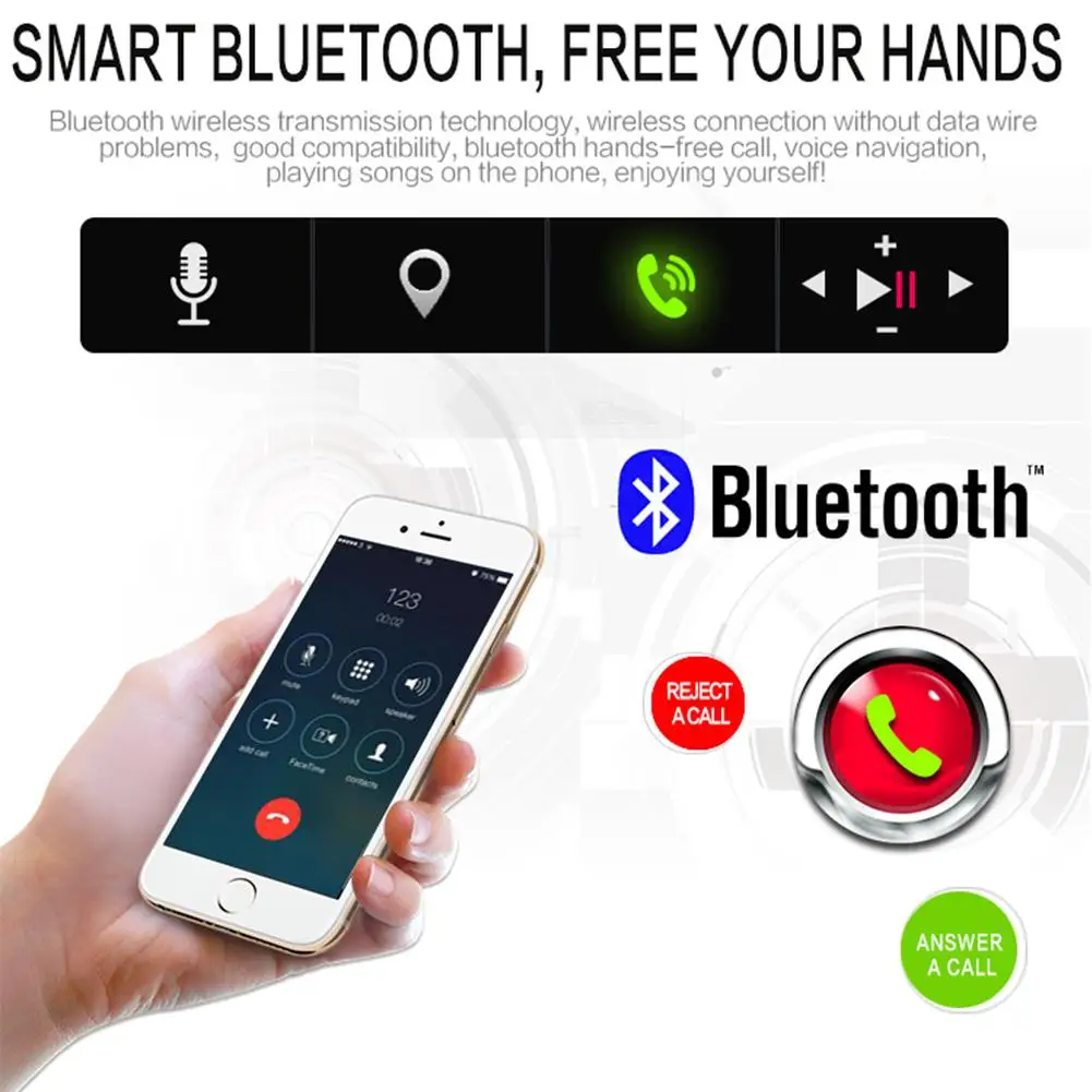 4,1 дюймов Автомобильный радиоприемник MP5 плеер 1Din HD 800*480 Bluetooth FM/AUX/USB/TF рулевое колесо управление Поддержка камеры заднего вида r20