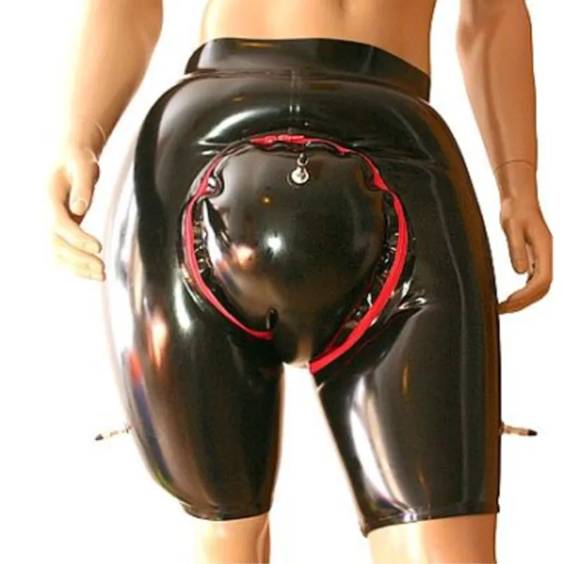 Мужские двухслойные трусы боксеры черные шорты Трусы из специального материала