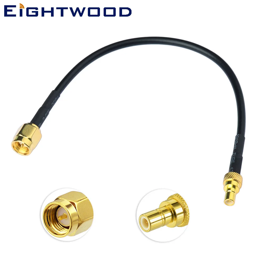 Antenna Adapter Cable 15cm Sma Male To Smb Male Rg174 Connection For Sirius Xm Satellite Aerial