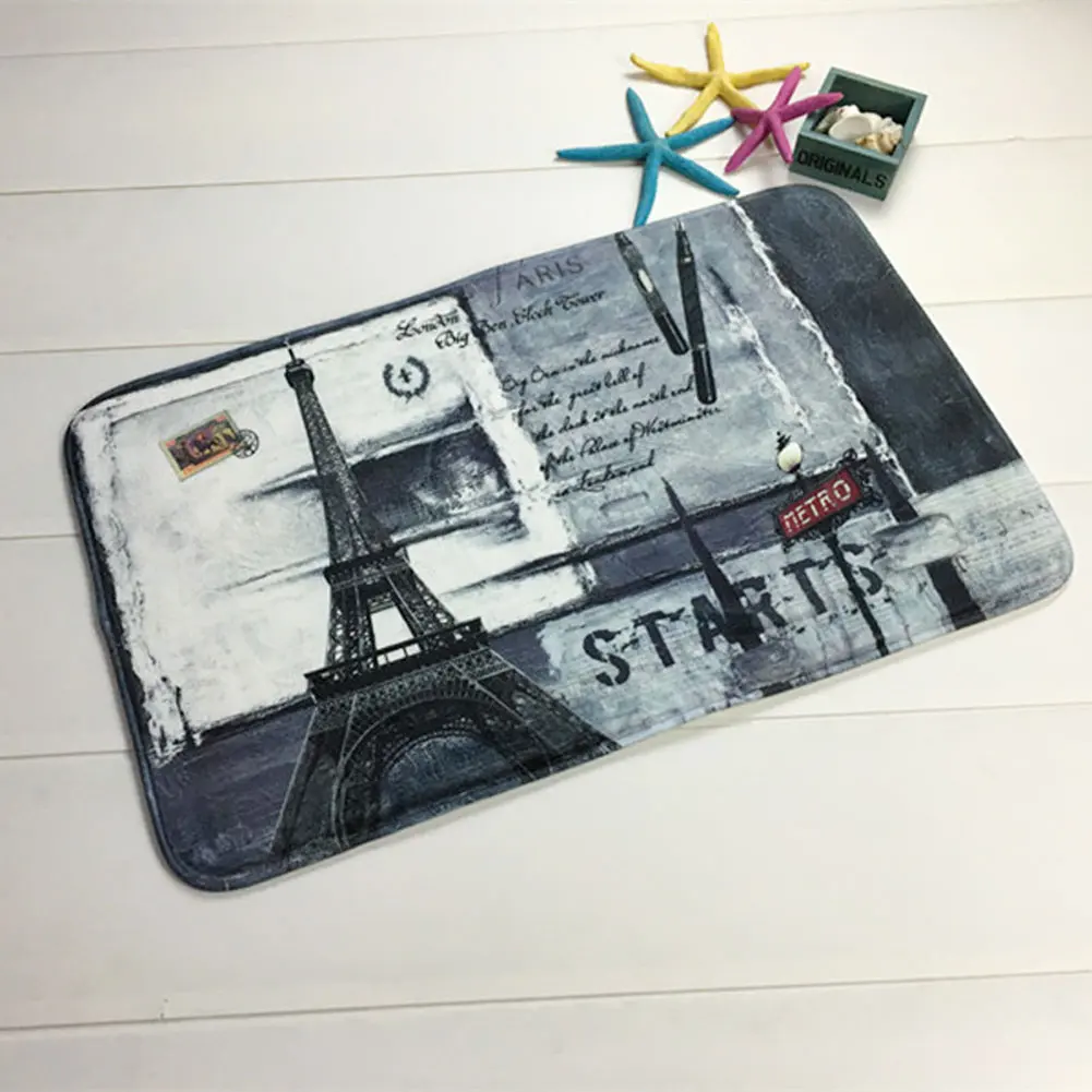 Коврик для ванной в европейском стиле 3 шт. крышка унитаза коврик комнаты ковер