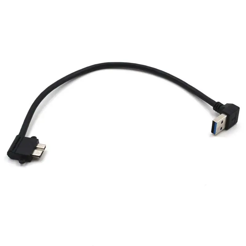 2 Упак. Угловой USB 3 0 Micro B папа вниз A Мужской адаптер кабель для Samsung Galaxy Note N9005 N9002