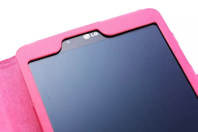 Чехол-накладка для LG G Pad 8,0 V480 V490, Одноцветный защитный чехол из зернистой кожи для LG G Pad V480, 8,0 дюймов, чехол+ Бесплатный подарок
