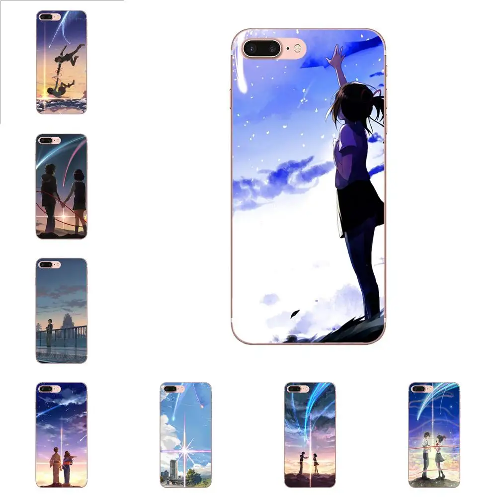 В продаже японское аниме ваше имя! Cool For HTC 530 626 628 630 816 820 One A9 M7 M8 M9 M10 E9 U11 Moto G G2 G3 G4 G5 G6