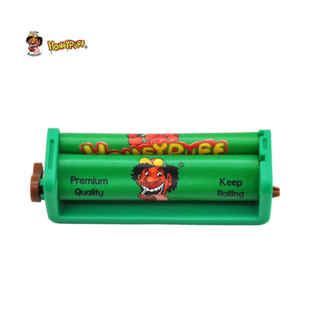 Green HORNET DANGER 1 шт. Табак Ролик сигары сигареты прокатки машина для 70 мм бумага ручной сигареты чайник прокатки инструмент - Цвет: Green