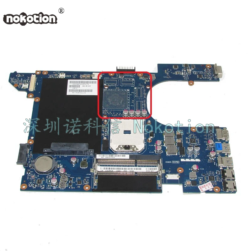 

Материнская плата NOKOTION для ноутбука 15R 521R CN-04VMVX 04VMVX QCL10