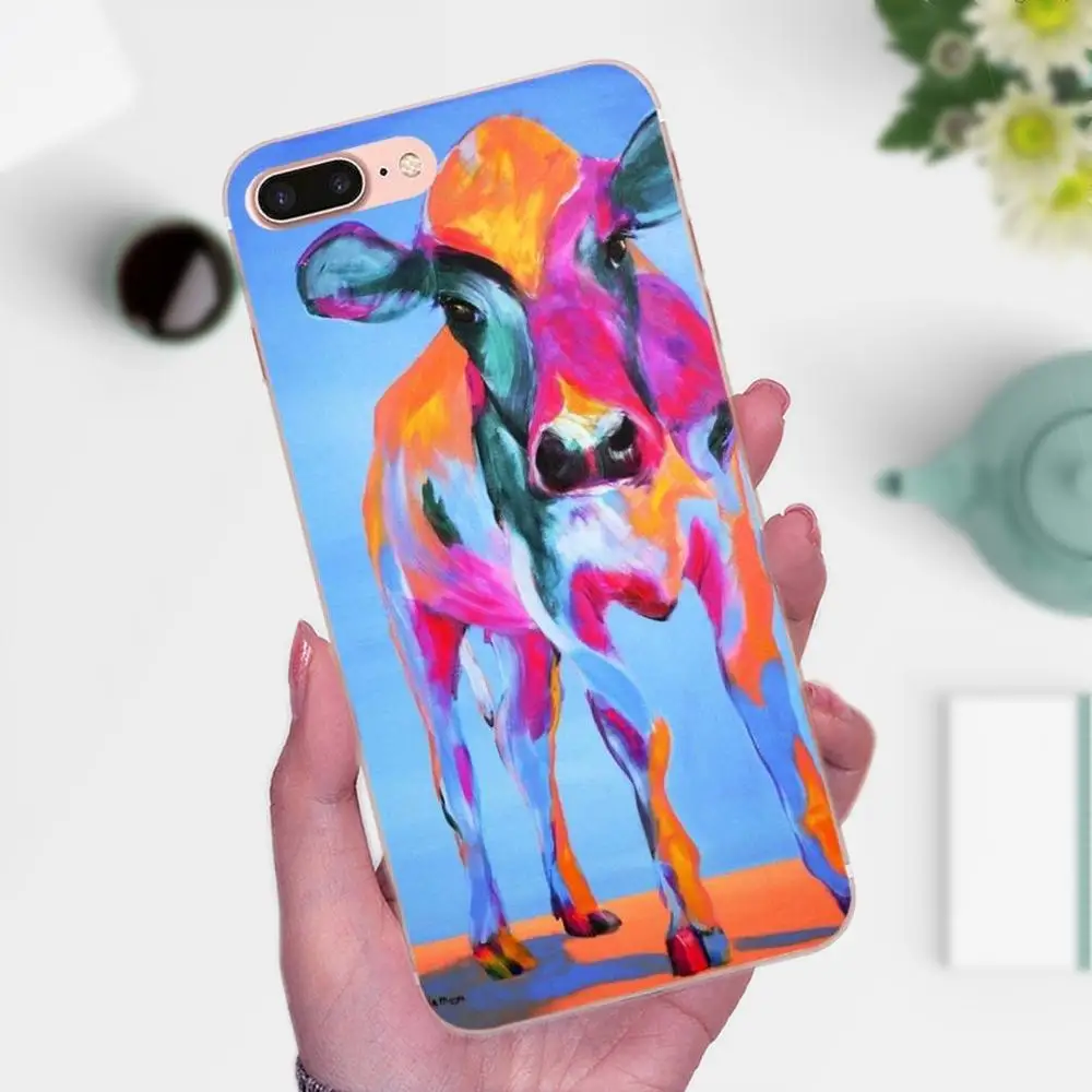 Милый мультяшный принт с животными для Huawei Honor 4C 5A 5C 5X 6 6C 6A 6X 7 7X 8 9 V8 V10 Y3II Y5II Y6II G8 P7 Play