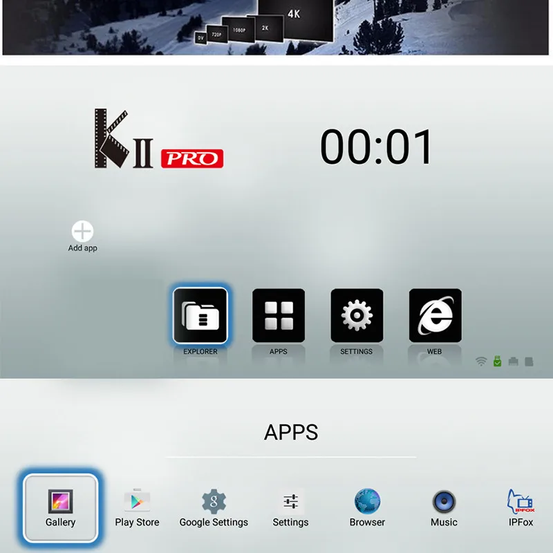 DVB T2 Android tv Box K2 PRO 2 Гб 16 Гб DVB-T2 DVB-S2 Android 7,1 Amlogic S905D Dual wifi HEVC KII pro 4K Smart tv Box+ клавиатура