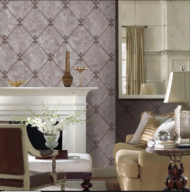 3d Алмазная римская плитка дерматологические обои Европейский гость столовая ТВ