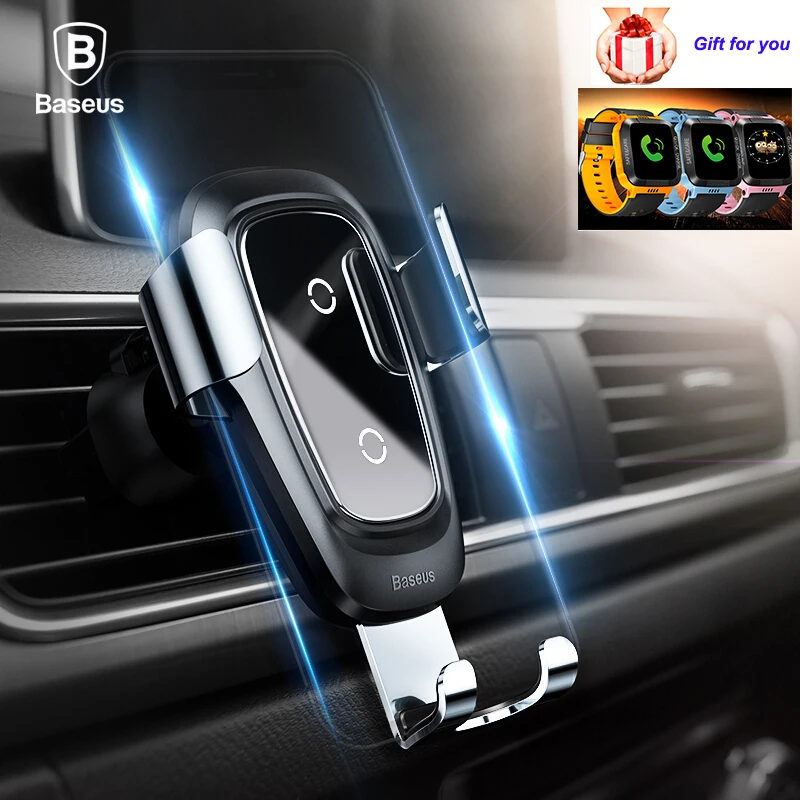 Carregador sem Fio para Iphone Rápido sem Fio Almofada do Carregador de Carro Suporte do Telefone Plus Samsung s9 Mais s8 Móvel Holdery21s Relógio 10w qi x 8