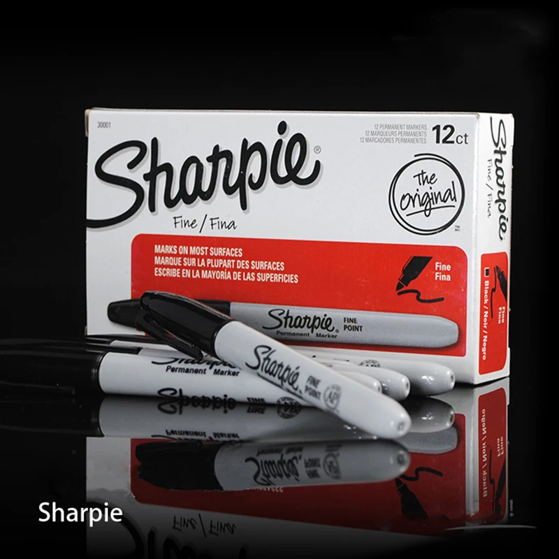 1 коробка = 12 шт шариковая ручка (обычная ручка) магические трюки маркер (черный)