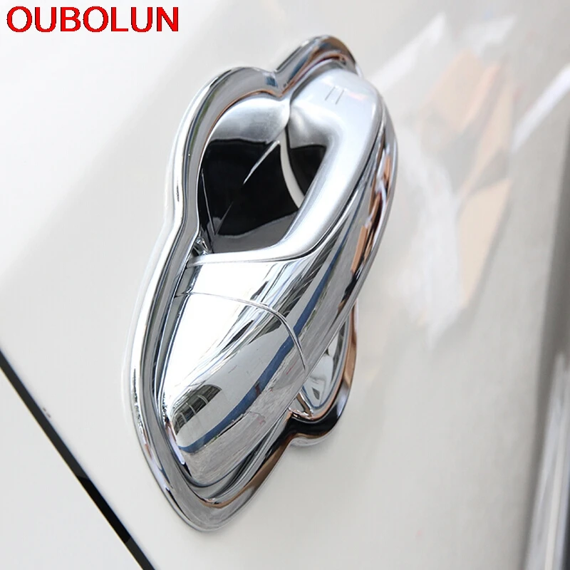 Хромированная крышка дверной ручки OUBOLUN для Toyota RAV4 RAV 4 2013 2014 2015 2016 + чаши отделки